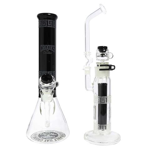 crooks and castles bong set for sale